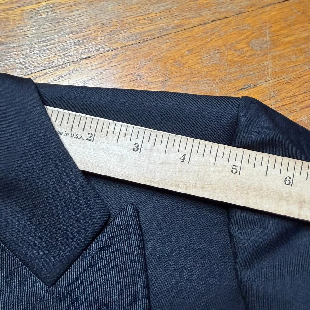 Suit Supply New Verona Tuxedo Jacket Mens 40R Black Vitale Barberis Canonico